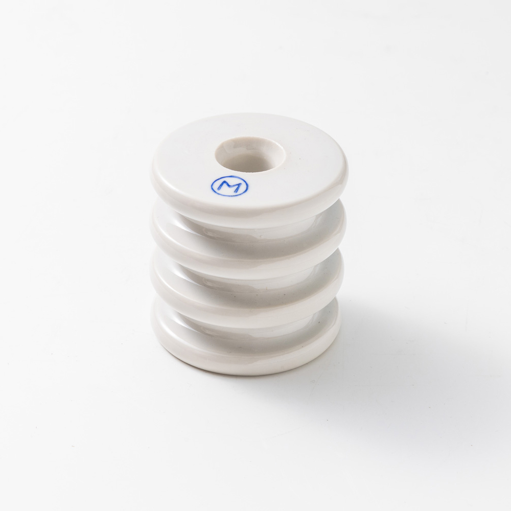 磁器製 波型碍子8個　玉子碍子14個 未使用品 　たまご碍子 卵碍子 玉碍子 卵碍子 陶器製 35.5 x 26mm - 電子部品・無線機なら松本無線パーツ（株